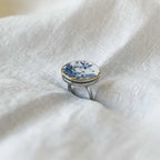 Anillo porcelana plato
